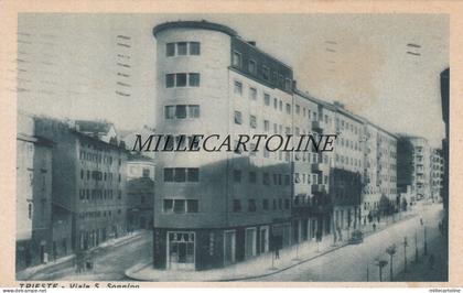TRIESTE: Viale Sidney Sonnino   (bar d'angolo)   1936