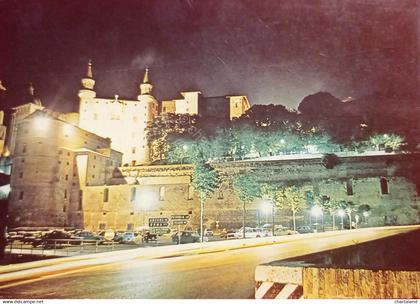 Cartolina - Urbino - Scorcio del Torricini ( Notturno ) - 1981