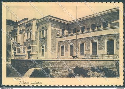 Urbino Città Palazzo Scolastico FG cartolina JK5555