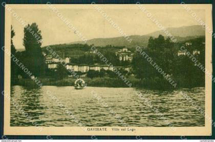Varese Gavirate cartolina QK8403