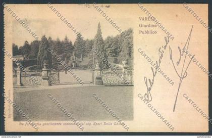 Varese Giardini cartolina LQ6434