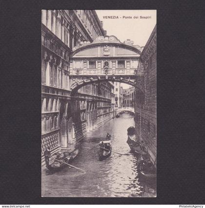 ITALY, Postcard, Venice, Bridge of Sighs, Unused