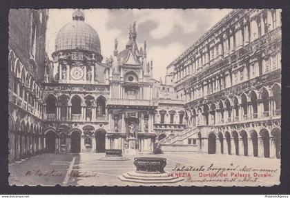 ITALY, Vintge postcard, Venice, Doge's Palace