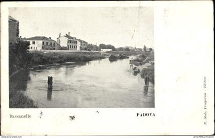 CPA Padova Padua Veneto, Bassanello, Flussblick