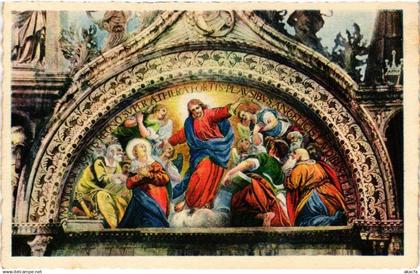 CPA VENEZIA Mosaico Facciata dell Chiesa S Marco-L'Ascensione ITALY (522842)