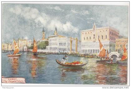 CPA VENEZIA - VENICE - THE DOGE'S PALACE - OILETTE