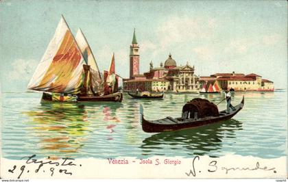 Italia - Italie - Italy - Venice - Venezia - Isola S Giorgio - CPA