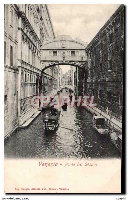 Italia - Italie - Italy - Venice - Venezia - Ponte dei Sospiri - CPA