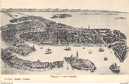 Italia - VENEZIA - Venezia a vole d'uccello - Ed. G. Zanetti 18
