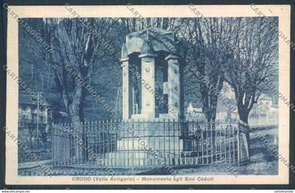 Verbania Crodo cartolina ZQ7163