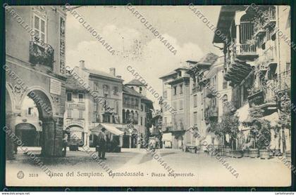 Verbania Domodossola cartolina QQ5335