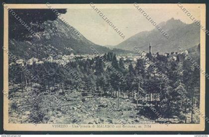 Verbania Malesco cartolina ZQ6144