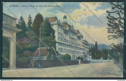 Verbania Stresa cartolina ZQ5610