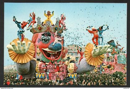 $#$#(AD2512)-Viareggio-Carnevale 1973 "Carnevale scacciapensieri" costruttore A.Musetti, nuova