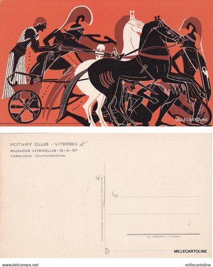 # VITERBO: ROTARY CLUB - RIUNIONE INTERCLUB 1957  TARQUINIA - CIVITAVECCHIA (2)