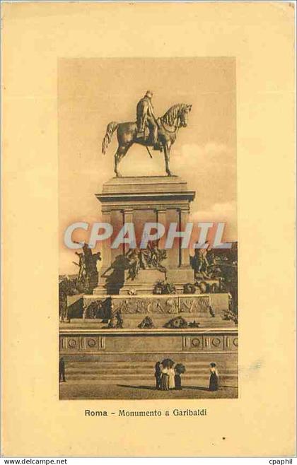 CPA Roma Monumento a Garibaldi
