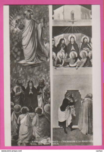 ITALIE - ROMA - BLATO ANGELICO - L'ASCENSIONE E LA PENTECOSTE (GALL. NAZ. D'ARTE ANTICA) - L'ASCENSION ET LA PENTECÔTE..