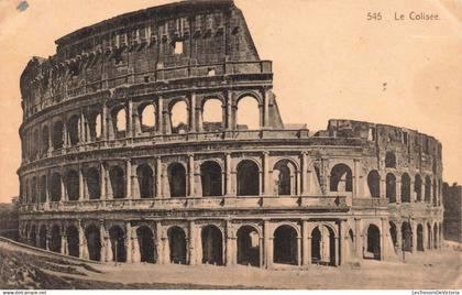 [-10%] ITALIE - Rome - Le colisée - Carte Postale Ancienne