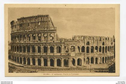 Roma, Colosseum old postcard unused b171212