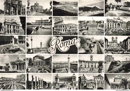 [-20%] ITALIE - Roma - Multi vues - Carte Postale Ancienne