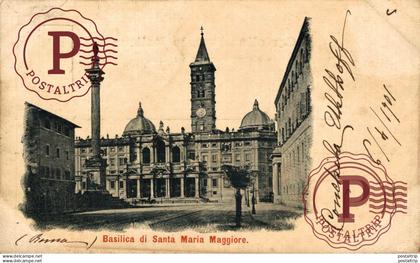 ITALIA. ITALIE, ITALY. ROMA. ROME. BASILICA DI SANTA MARIA MAGGIORE. ¡¡SELLO DEL PELON!!