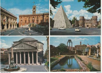 Italie - ROME - Lot de 33 CP