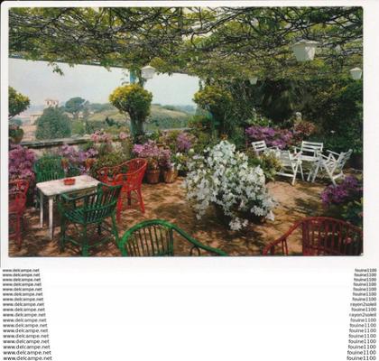 carte ( format 15 x 10,5 cm ) ROMA  hôtel eden    ( recto verso )