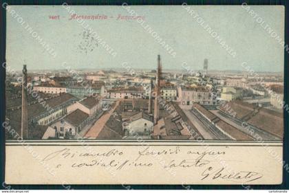 Alessandria città cartolina MT0757