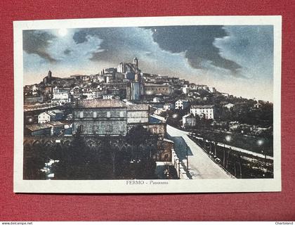 Cartolina - Fermo - Panorama - 1920 ca.