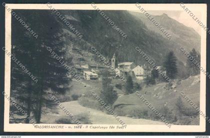 Aosta Valgrisenche cartolina MQ4934