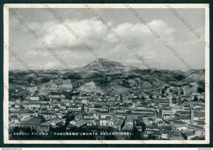 Ascoli Piceno Città Monte Ascensione STRAPPINO COLLA Foto FG cartolina VK2630