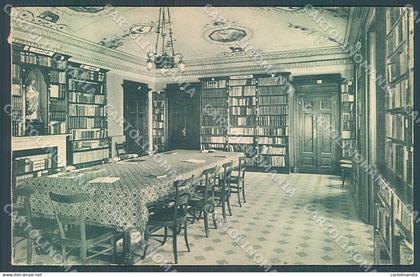 Biella Muzzano Scuola Apostolica Biblioteca cartolina JK4955