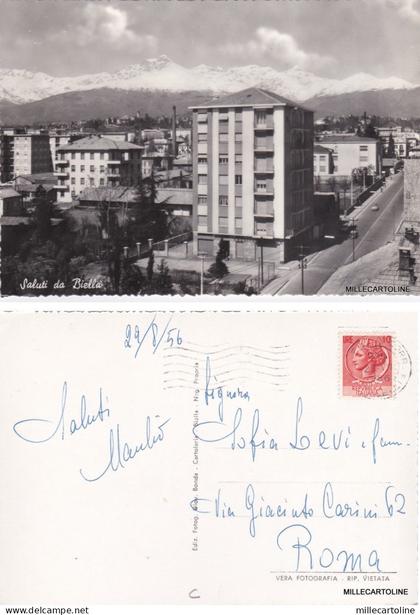 BIELLA: SALUTI DA    1956