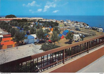 carte postale Italie Bisceglie camping La Batterie   très beau plan