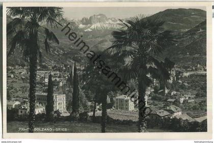 Bolzano - Gries - Foto-Ansichtskarte - Editore Lor. Fränzl Bolzano 30er Jahre