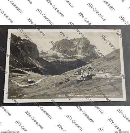 Cartolina Passo di Gardena Verso il Sassolungo - Vari Timbri