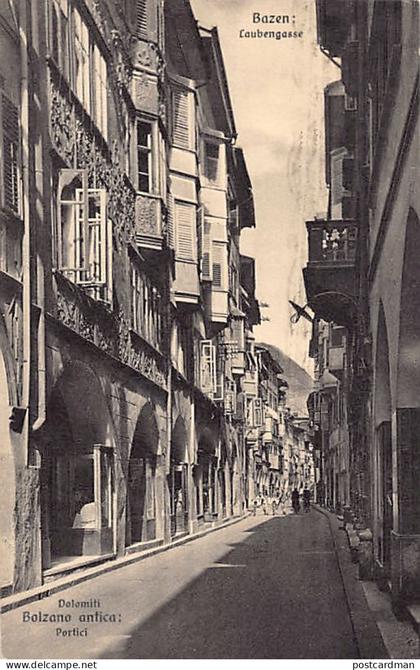Italia - BOLZANO Bozen - Laubengasse