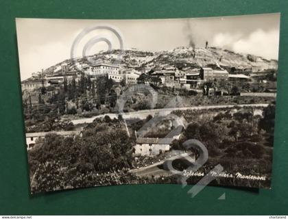 Cartolina Iglesias - Miniera Monteponi - 1959 ca.