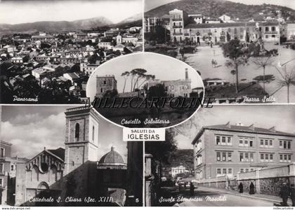 IGLESIAS:  Saluti da - Varie vedute    1952