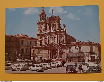 Cartolina Caltanissetta - Piazza Garibaldi - 1980