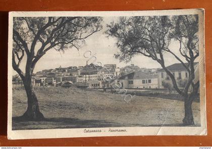 Cartolina Catanzaro - Panorama - 1943