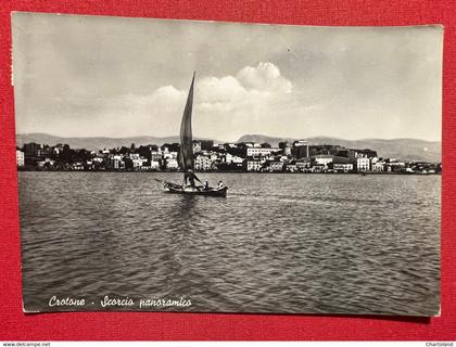 Cartolina - Crotone - Scorcio Panoramico 1957