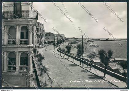 Crotone città PIEGHINE FG foto cartolina MV8764