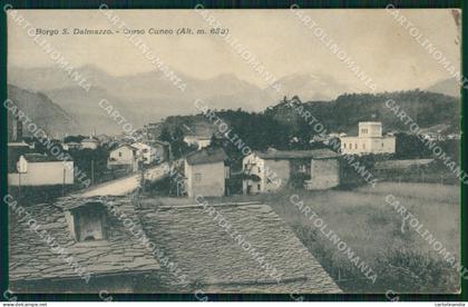 Cuneo Borgo San Dalmazzo Corso Cuneo cartolina MT6661