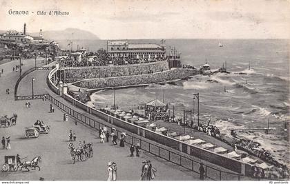 B641 Italy Genova Genoa Lido d'Albaro vintage postcard