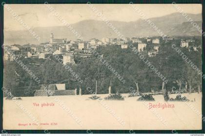 Imperia Bordighera cartolina KV4831