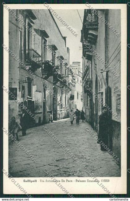 Lecce Gallipoli cartolina QQ4958