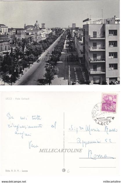 LECCE: Viale Gallipoli  1963