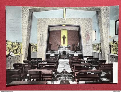 Cartolina - Casa S. Francesco per Uomini Anziani - Bellano ( Lecco ) - 1968