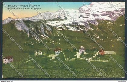 Lecco Barzio cartolina LQ4841